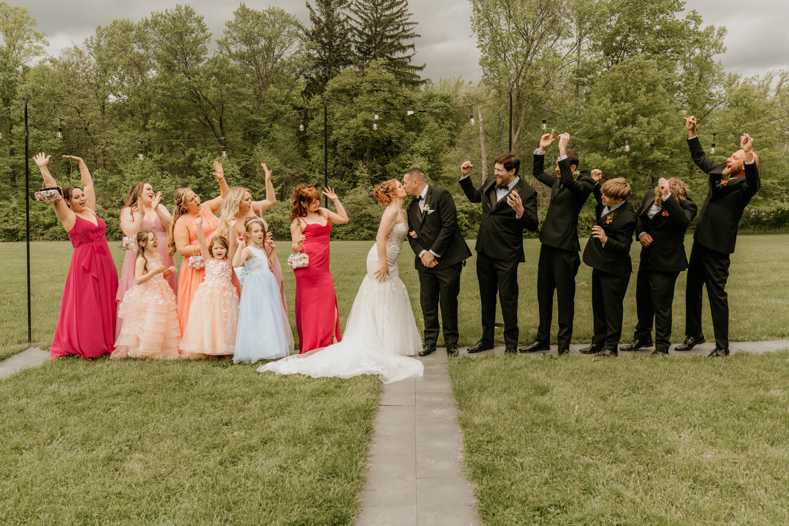 Heather & Rich’s Whimsical Wedding at Happy Days Lodge