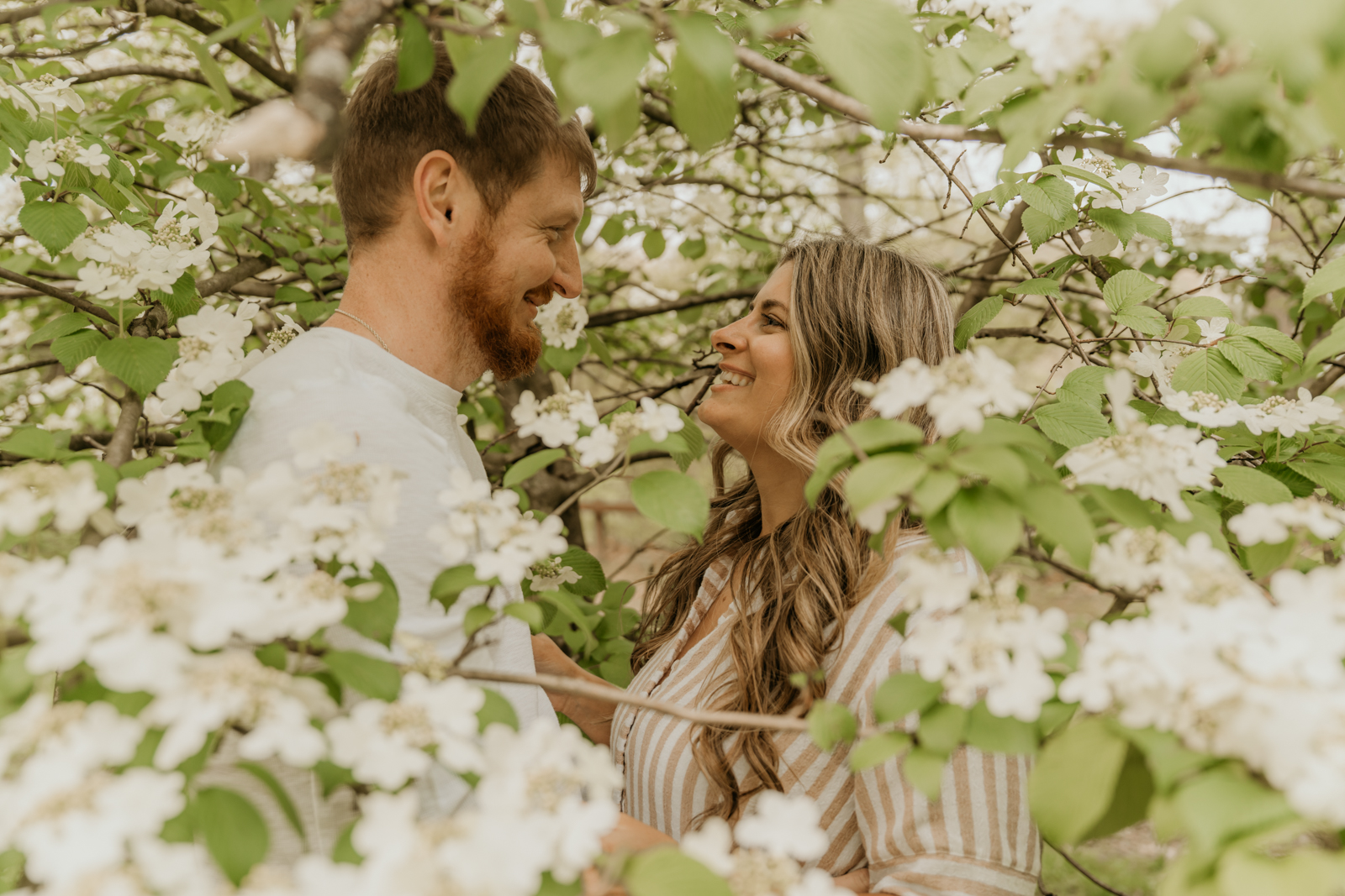 Meghan & Cory’s Enchanting Engagement Session at Bedford Reservation & Tinkers Creek