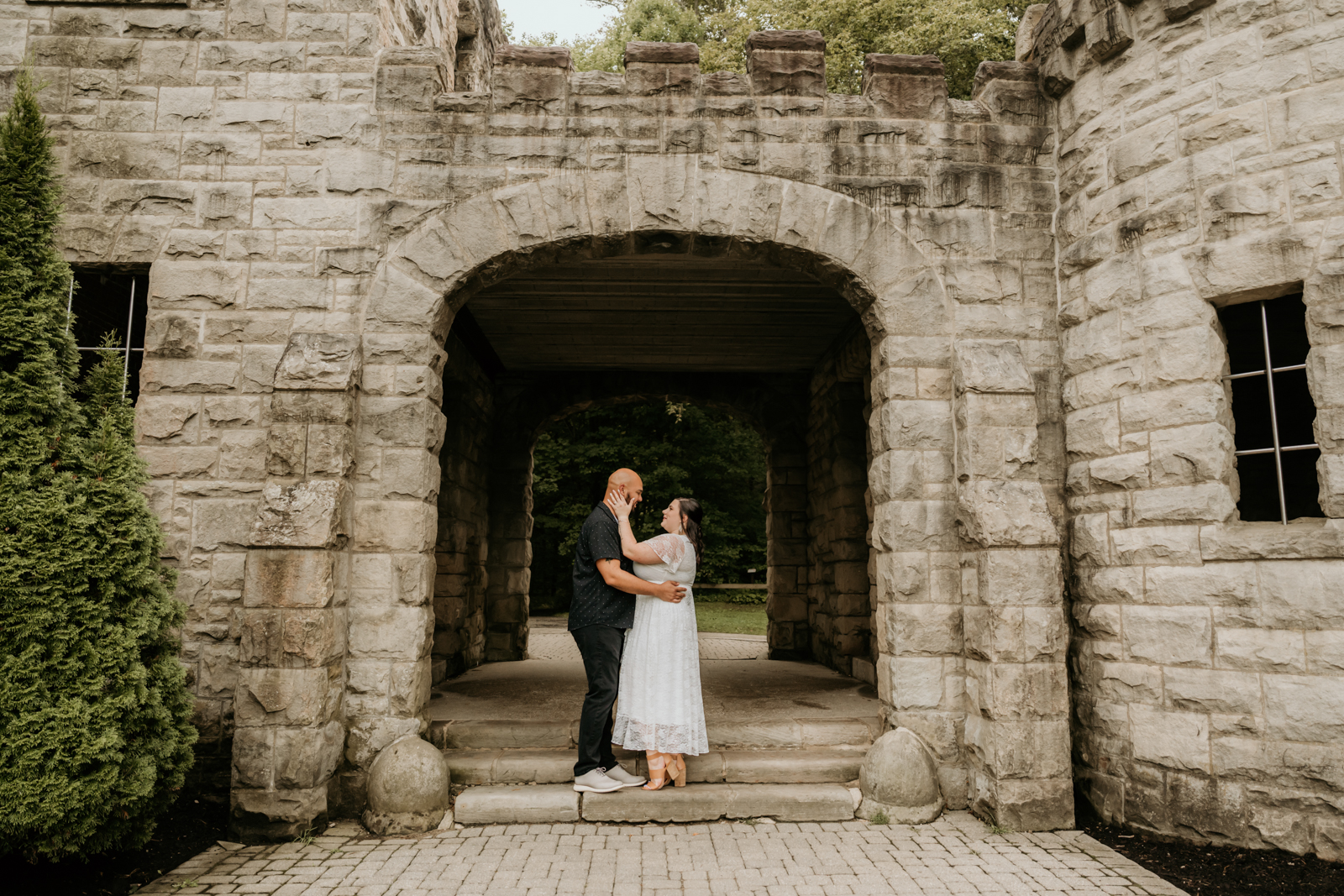 From Castle Views to Downtown Romance: Joseph & Kaylen’s Engagement Sneak Peeks
